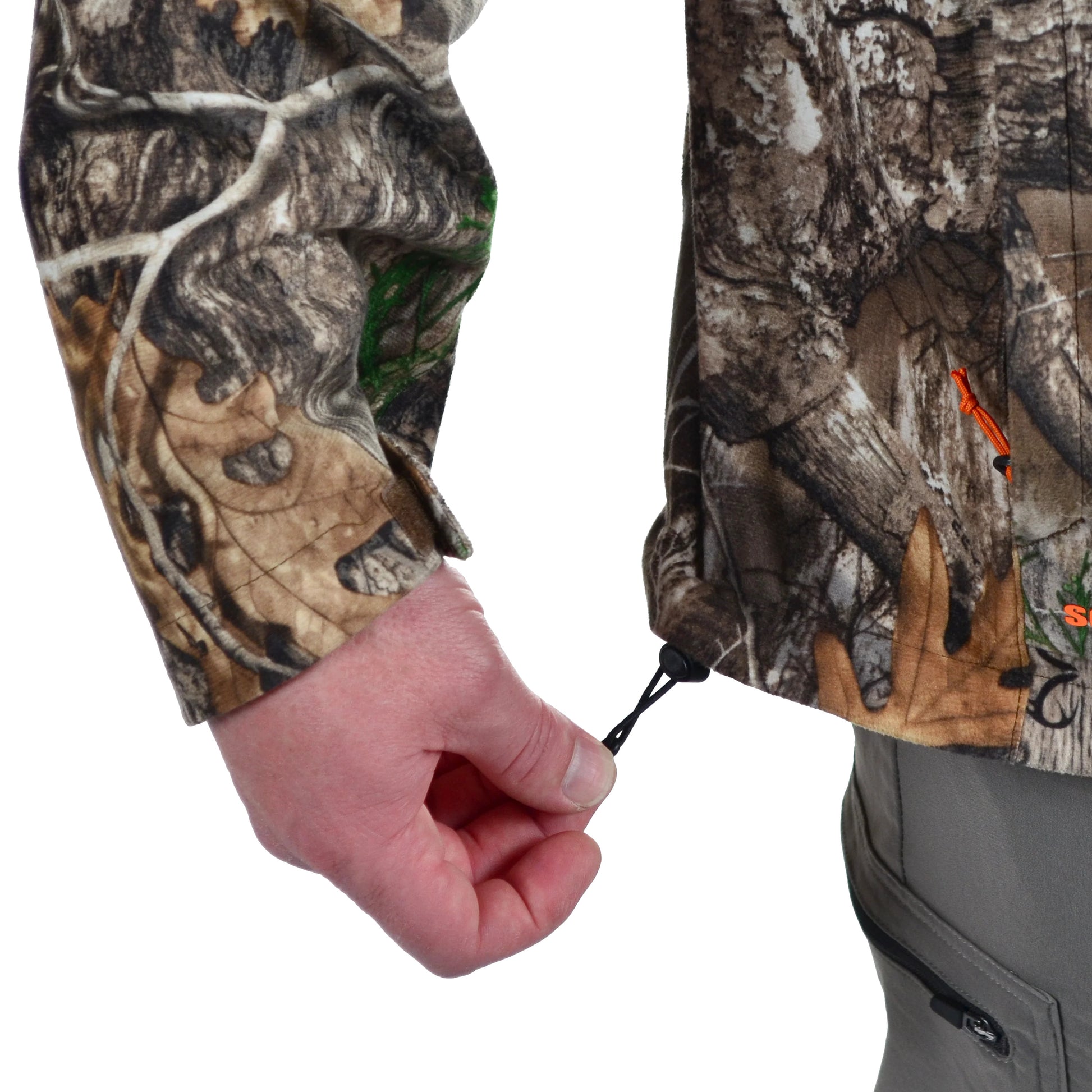 Realtree Habit Ripley Trail Stretch Waterproof Hunting Jacket - Realtree EDGE