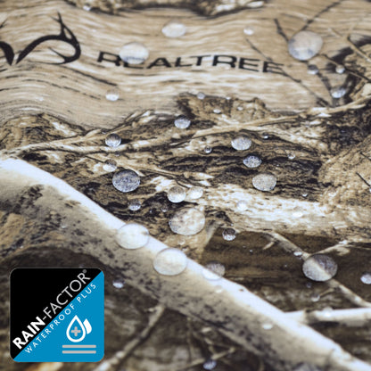 Realtree Habit Roaring Springs Packable Rain Waterproof Hunting Jacket - Realtree EDGE