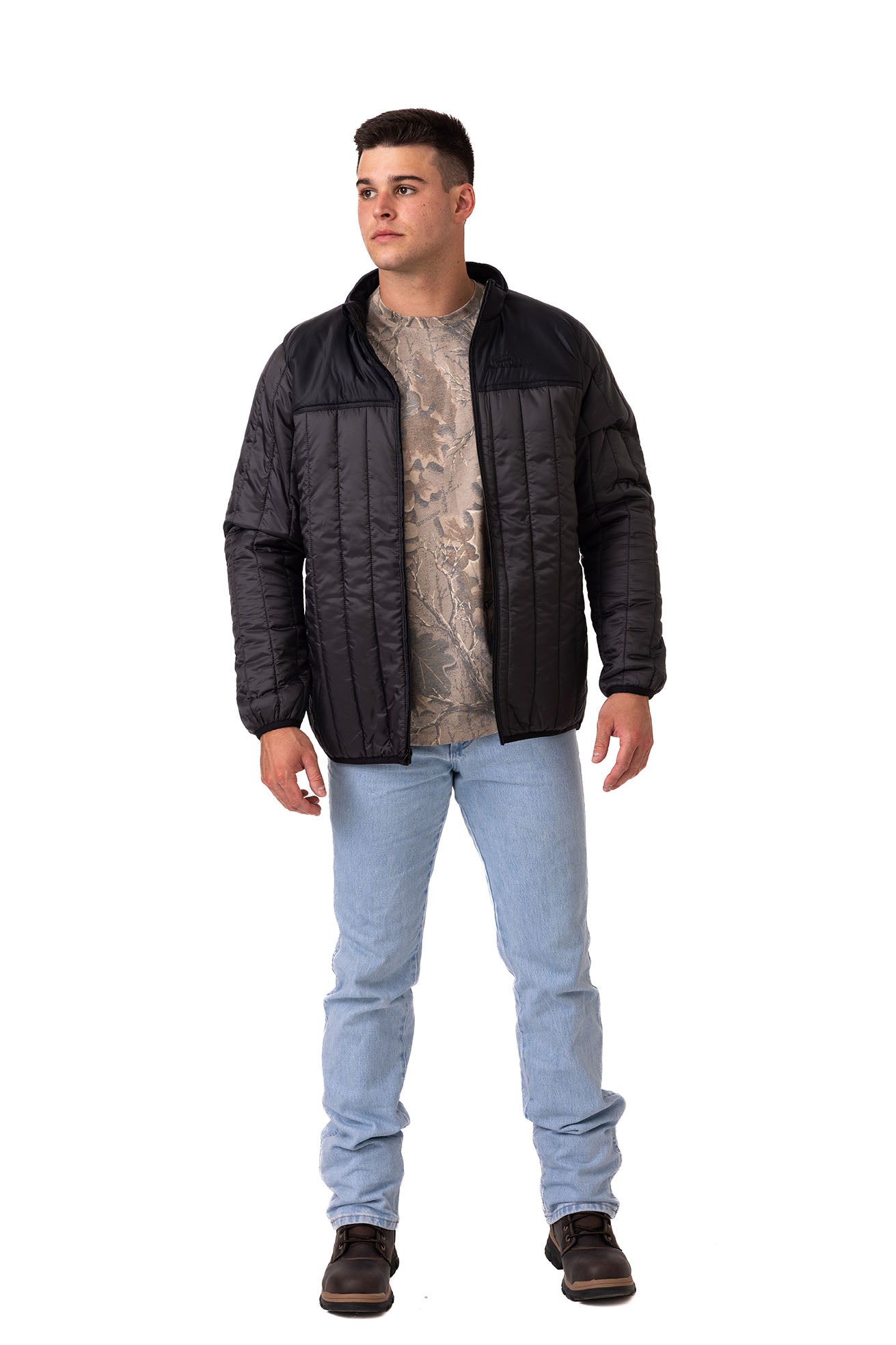 Realtree Realtree 40th Anniversary Pro Staff Black Puff Jacket
