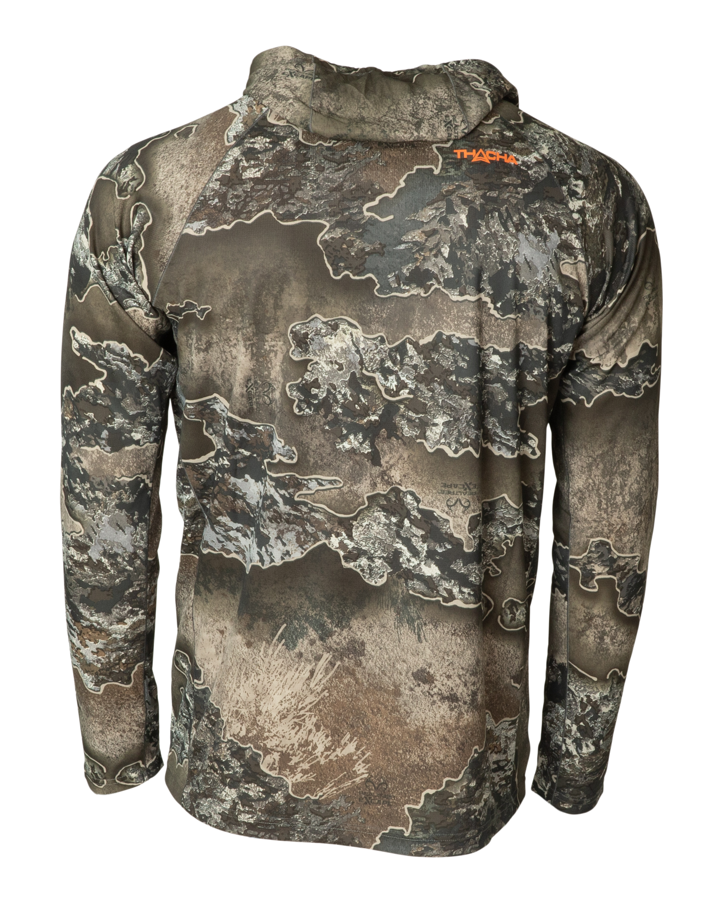 Realtree Thacha 1/4 Zip Lightweight Hooded Hunting Pullover - Realtree EXCAPE