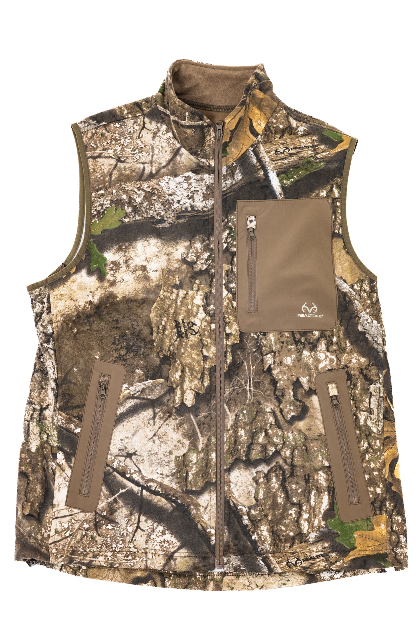 Realtree Fleece Camo Vest - Realtree APX