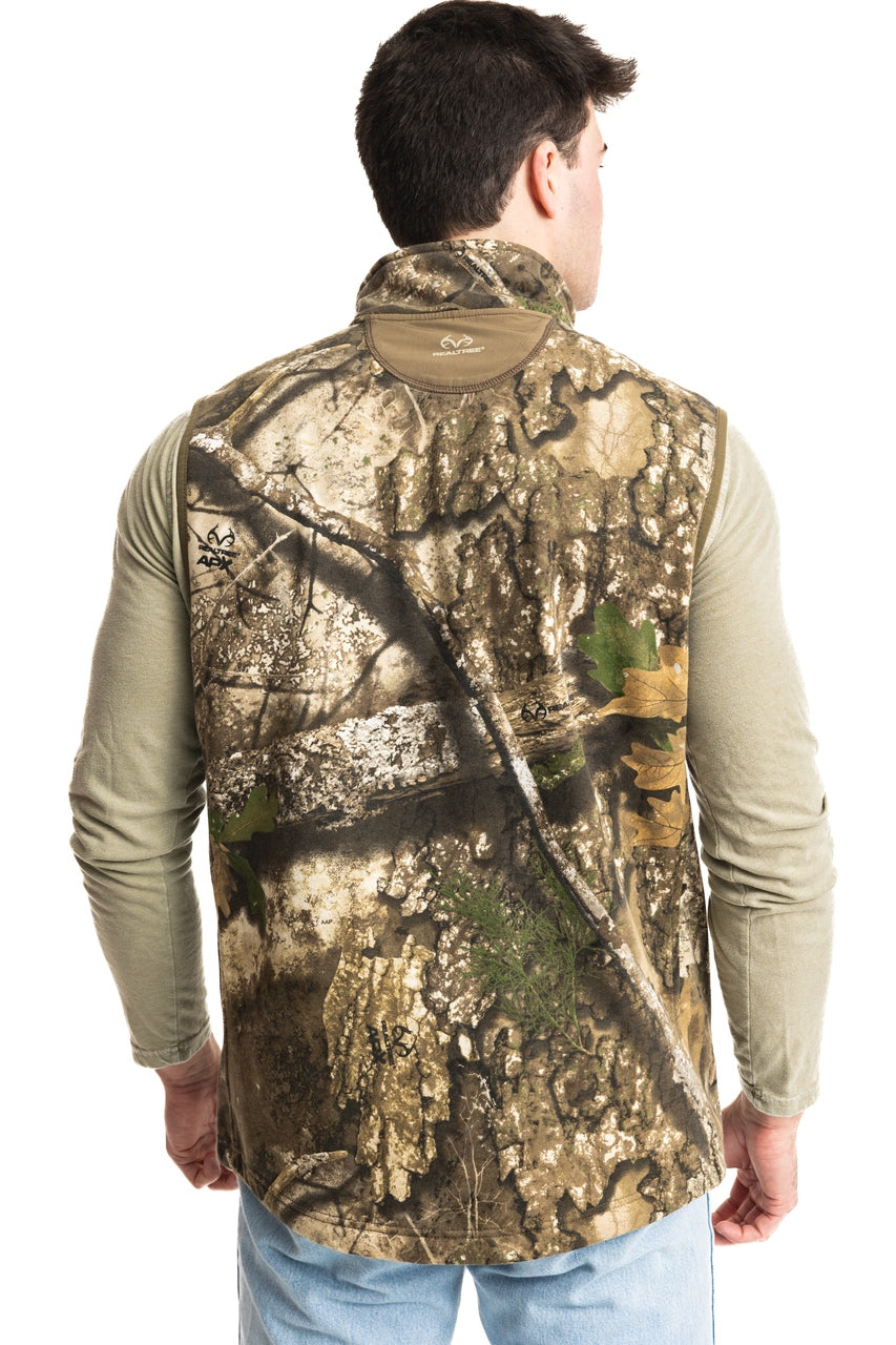 Realtree Fleece Camo Vest - Realtree APX