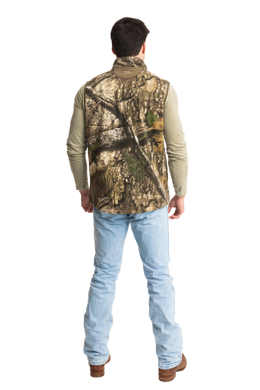 Realtree Fleece Camo Vest - Realtree APX