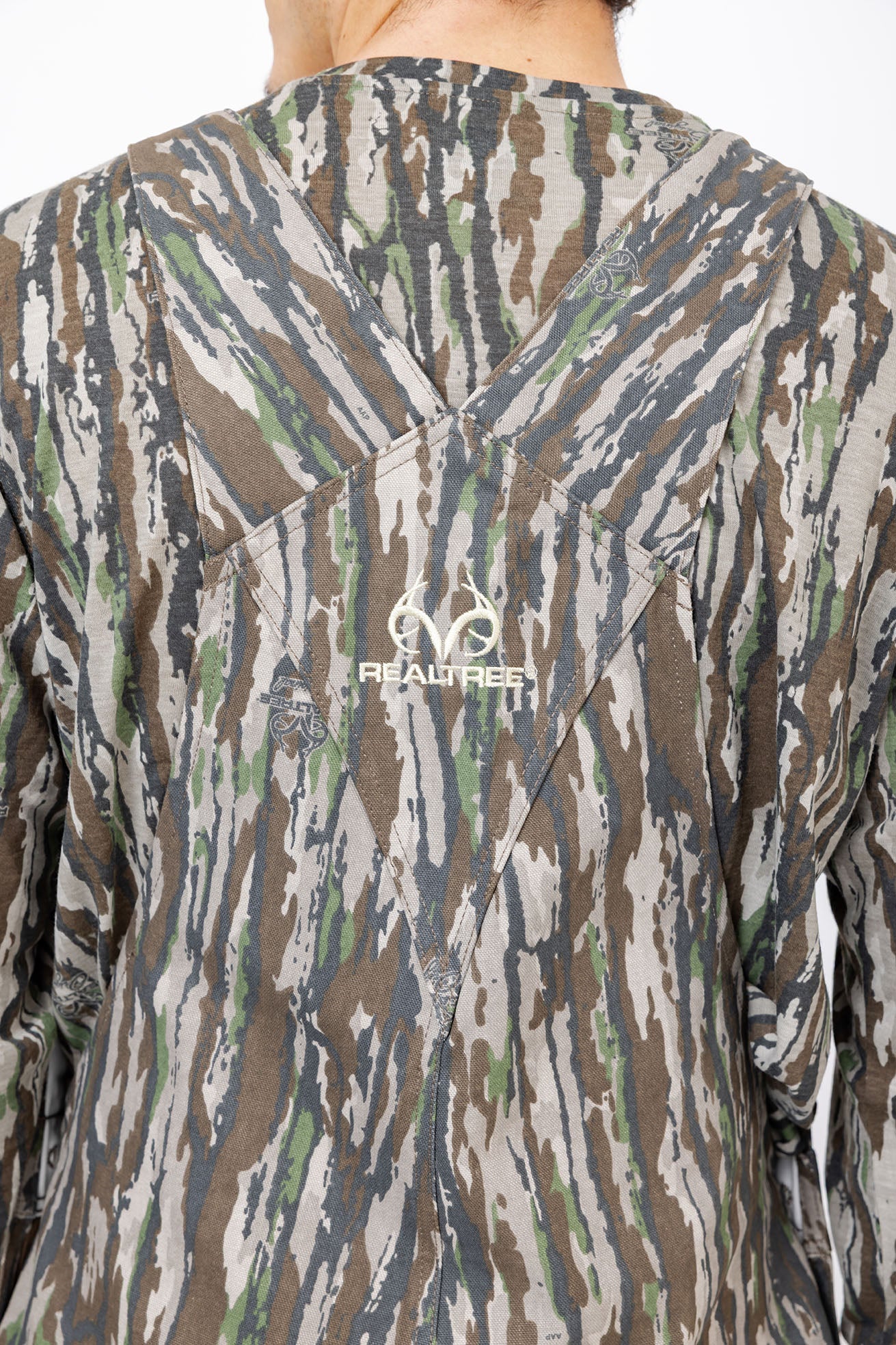 Realtree Canvas Cotton Hunting Bib Overall - Realtree Original