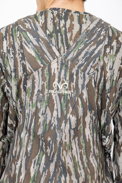 Realtree Canvas Cotton Hunting Bib Overall - Realtree Original