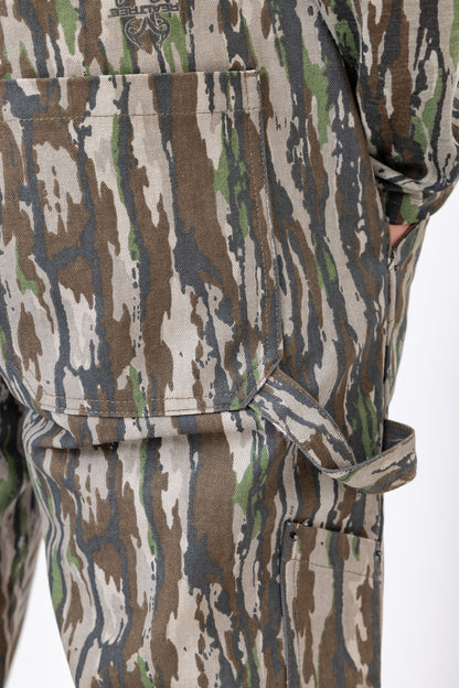 Realtree Canvas Cotton Hunting Bib Overall - Realtree Original