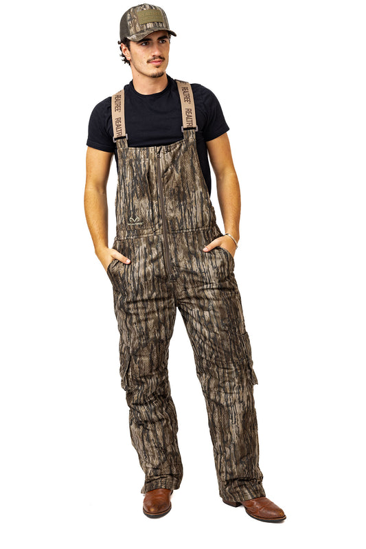 Realtree Big Game Water Resistant Insulated Hunting Bibs