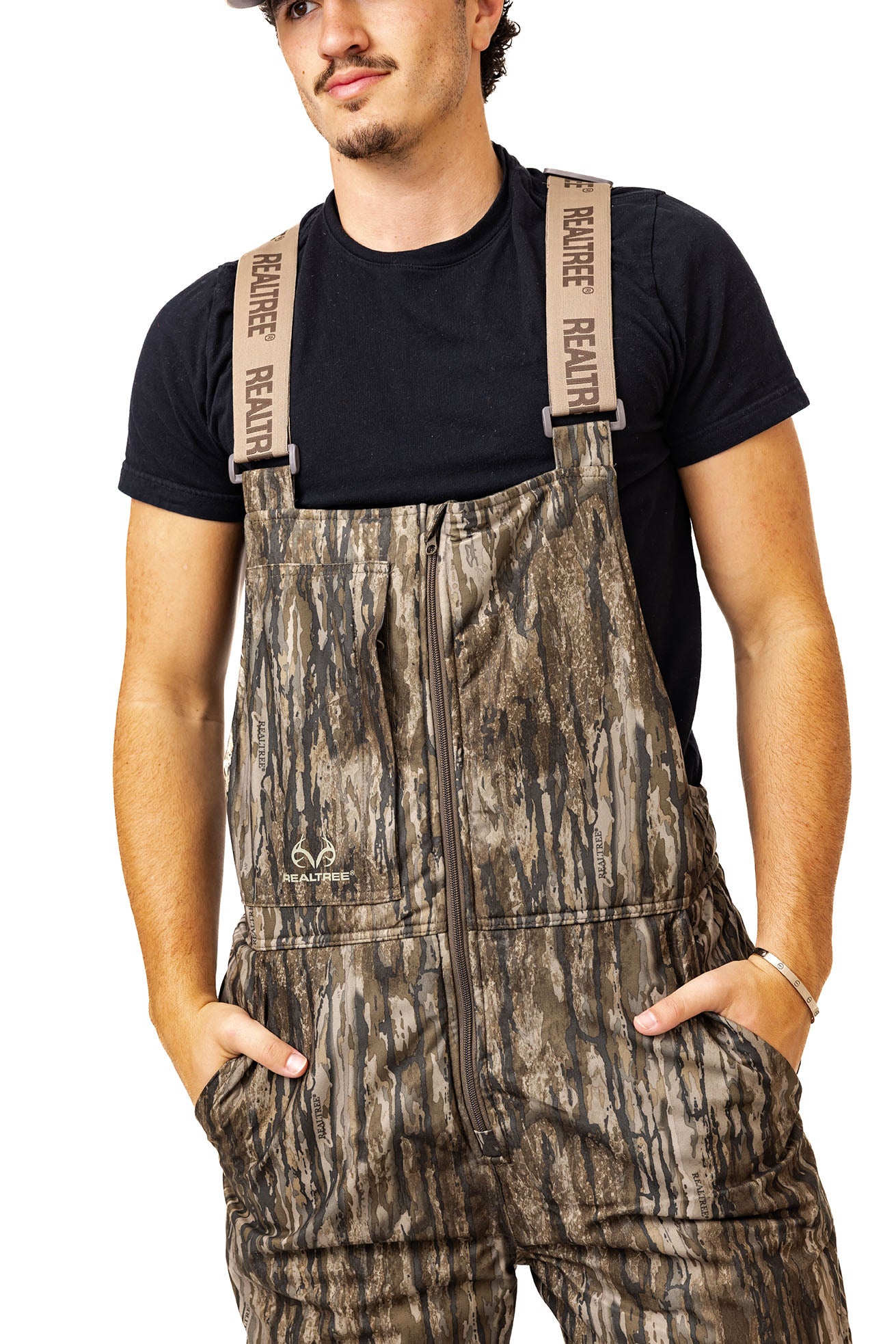 Realtree Big Game Water Resistant Insulated Hunting Bibs