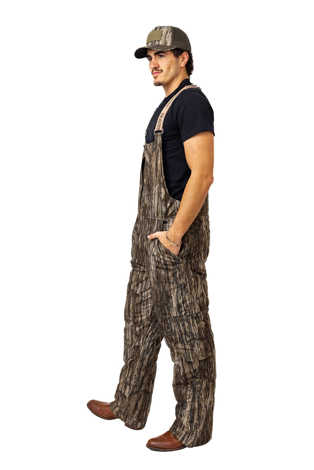 Realtree Big Game Water Resistant Insulated Hunting Bibs