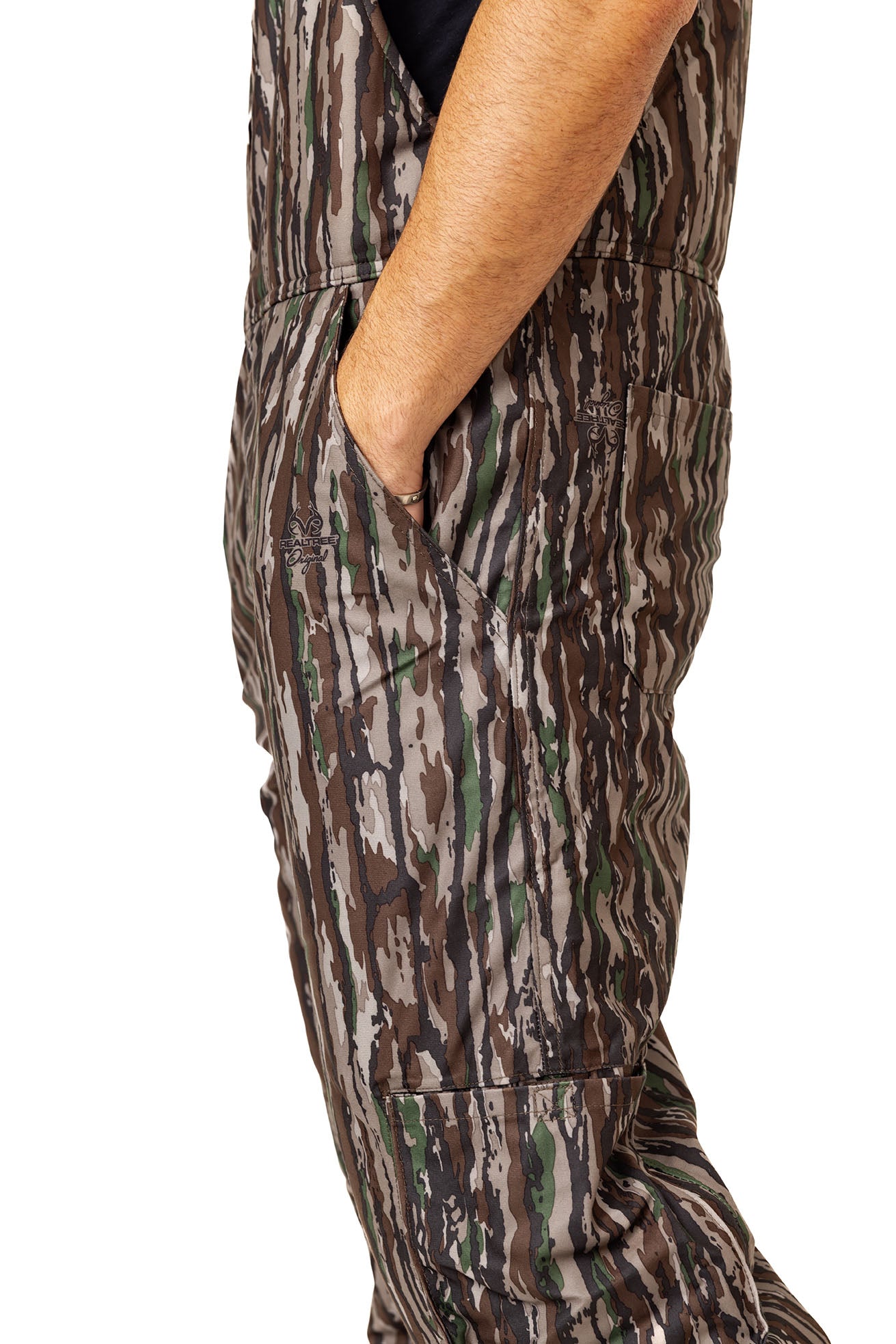 Realtree Big Game Water Resistant Insulated Hunting Bibs - Realtree Original
