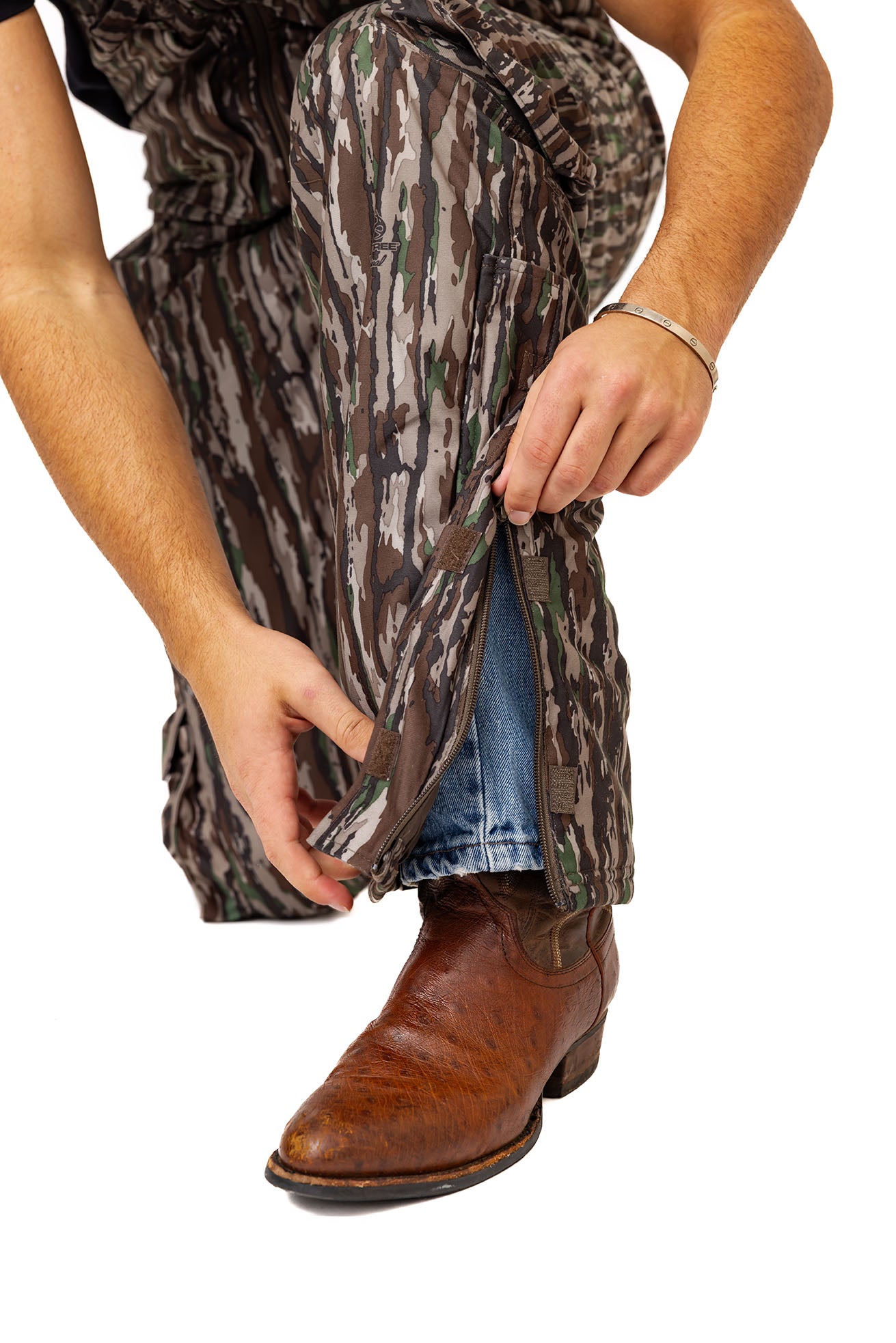 Realtree Big Game Water Resistant Insulated Hunting Bibs - Realtree Original