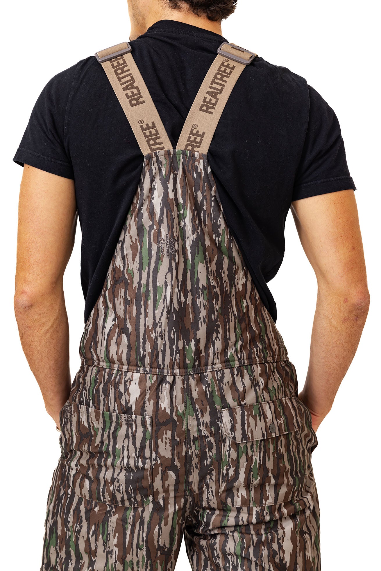 Realtree Big Game Water Resistant Insulated Hunting Bibs - Realtree Original