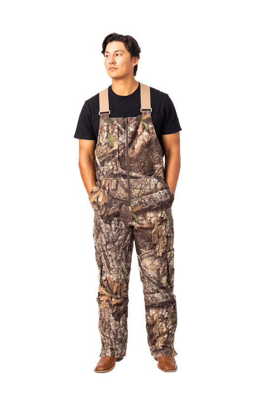 Realtree Big Game Water Resistant Insulated Hunting Bibs - Realtree APX