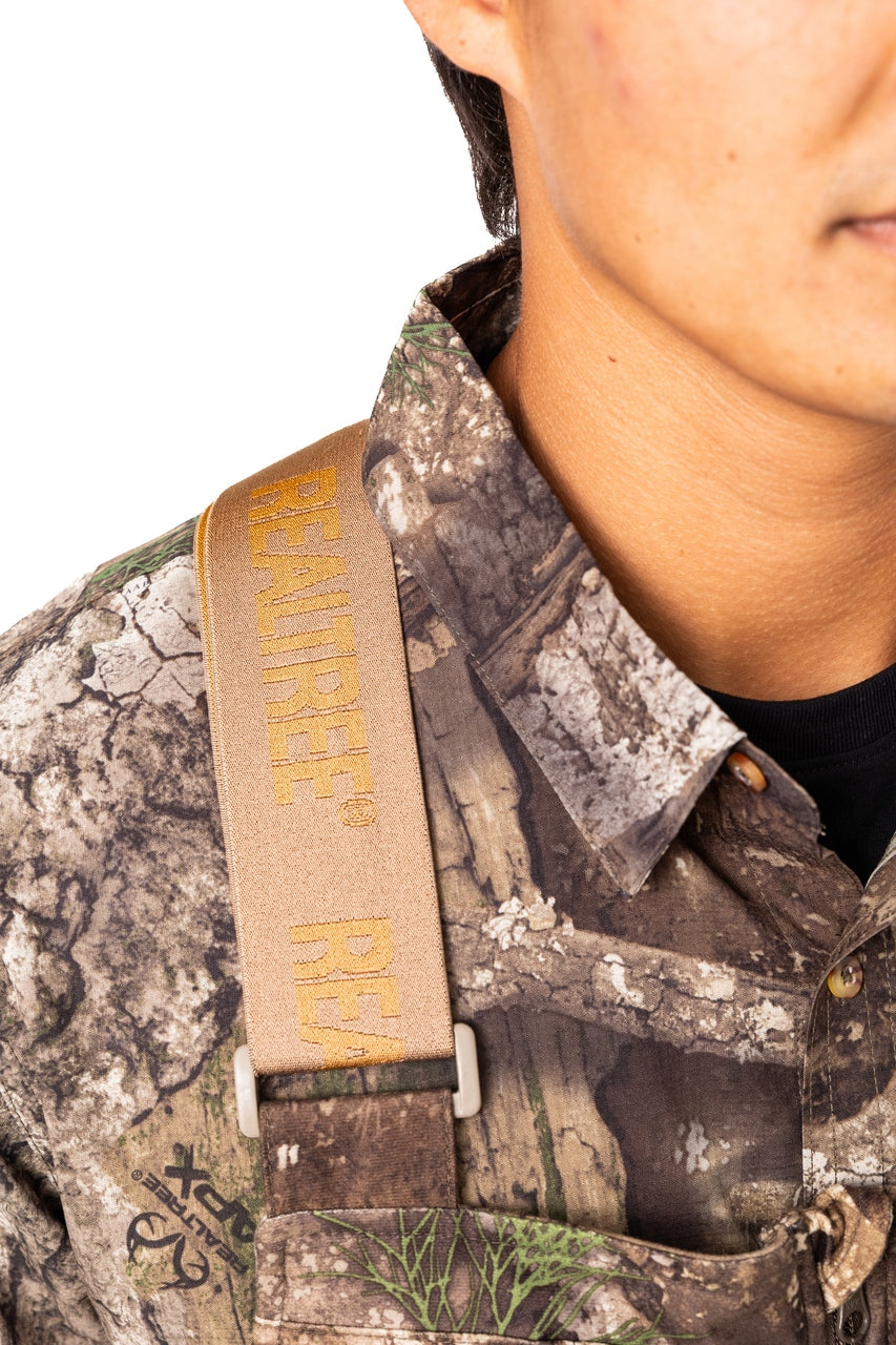 Realtree Big Game Water Resistant Insulated Hunting Bibs - Realtree APX