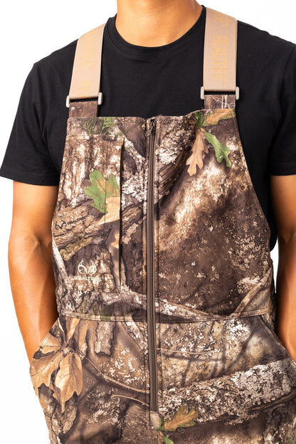 Realtree Big Game Water Resistant Insulated Hunting Bibs - Realtree APX