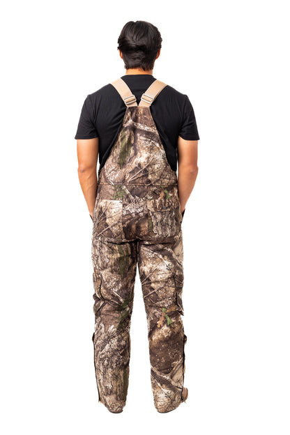 Realtree Big Game Water Resistant Insulated Hunting Bibs - Realtree APX
