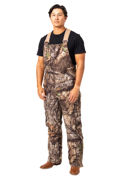 Realtree Big Game Water Resistant Insulated Hunting Bibs - Realtree APX