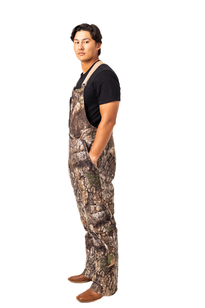 Realtree Big Game Water Resistant Insulated Hunting Bibs - Realtree APX