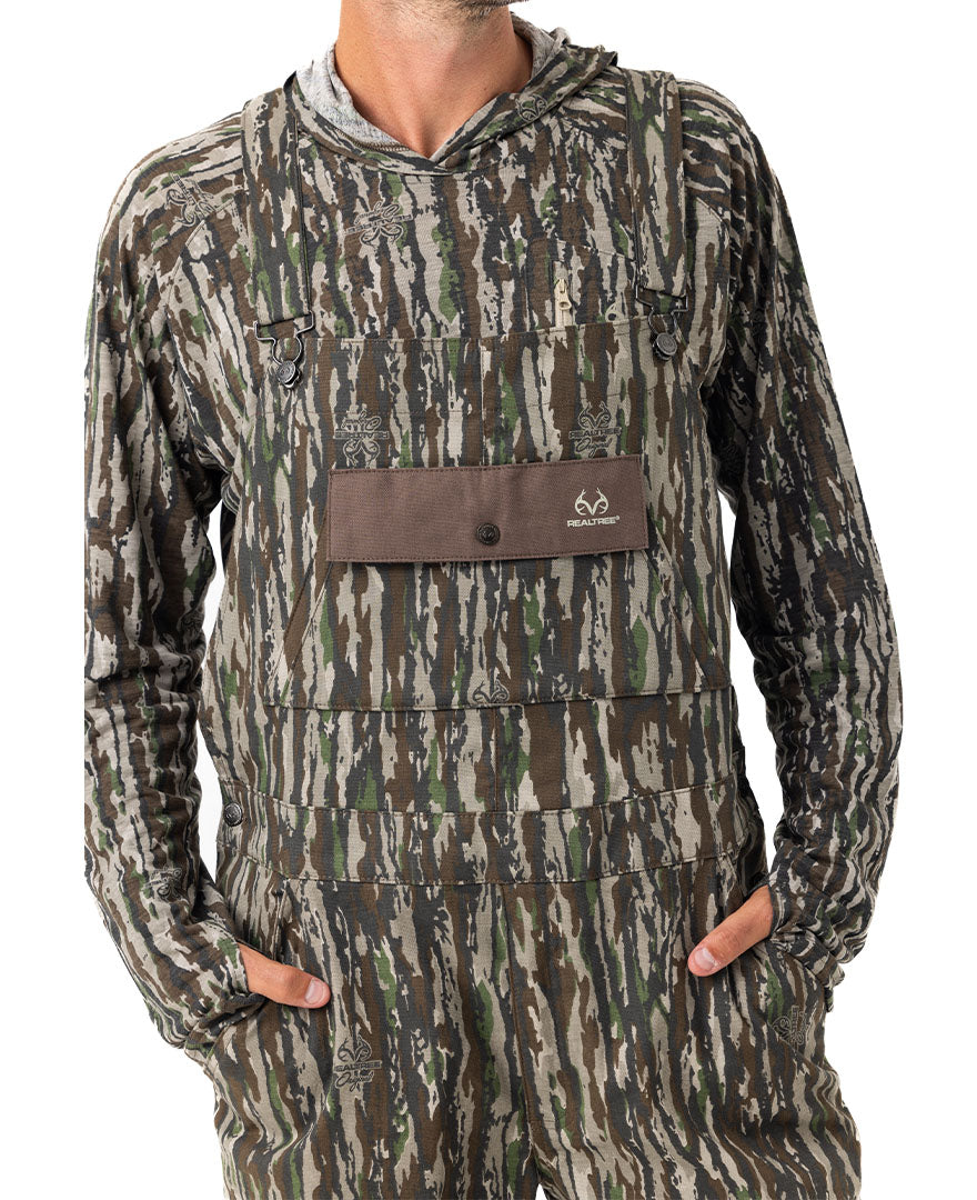 Realtree Cotton Bib Camo Overall - Realtree Original