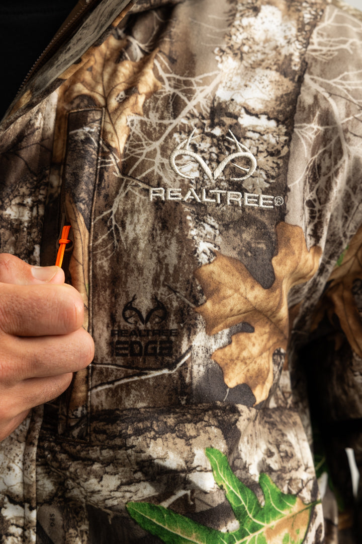 Realtree Pro Staff Insulated Water Resistant  Hunting Parka - Realtree EDGE