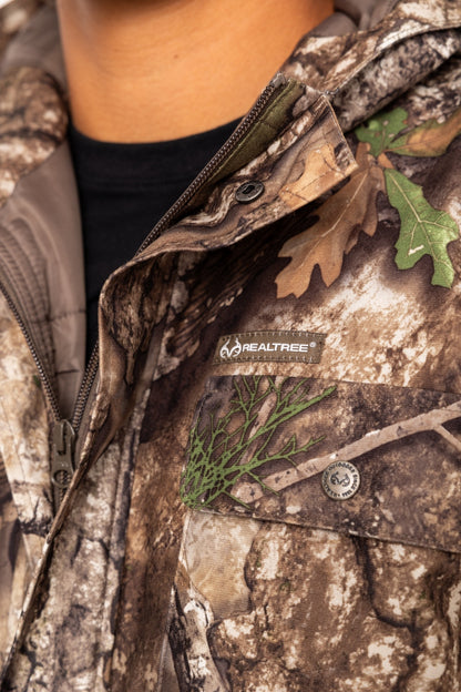 Realtree Big Game Water Resistant Insulated Hunting Parka - Realtree APX