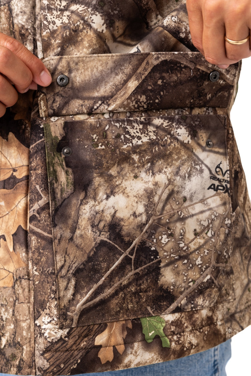 Realtree Big Game Water Resistant Insulated Hunting Parka - Realtree APX