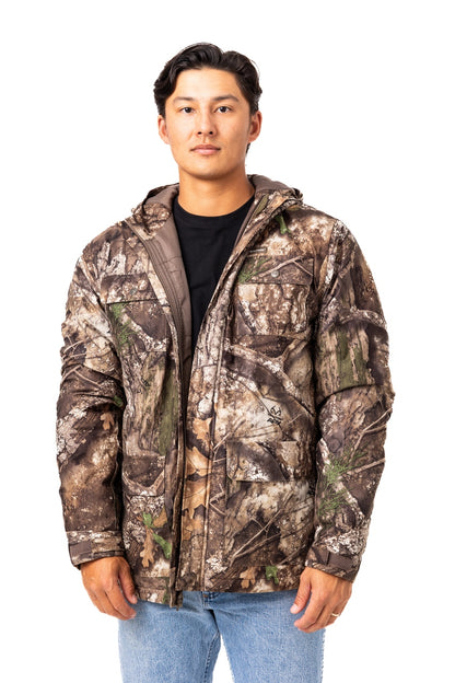 Realtree Big Game Water Resistant Insulated Hunting Parka - Realtree APX