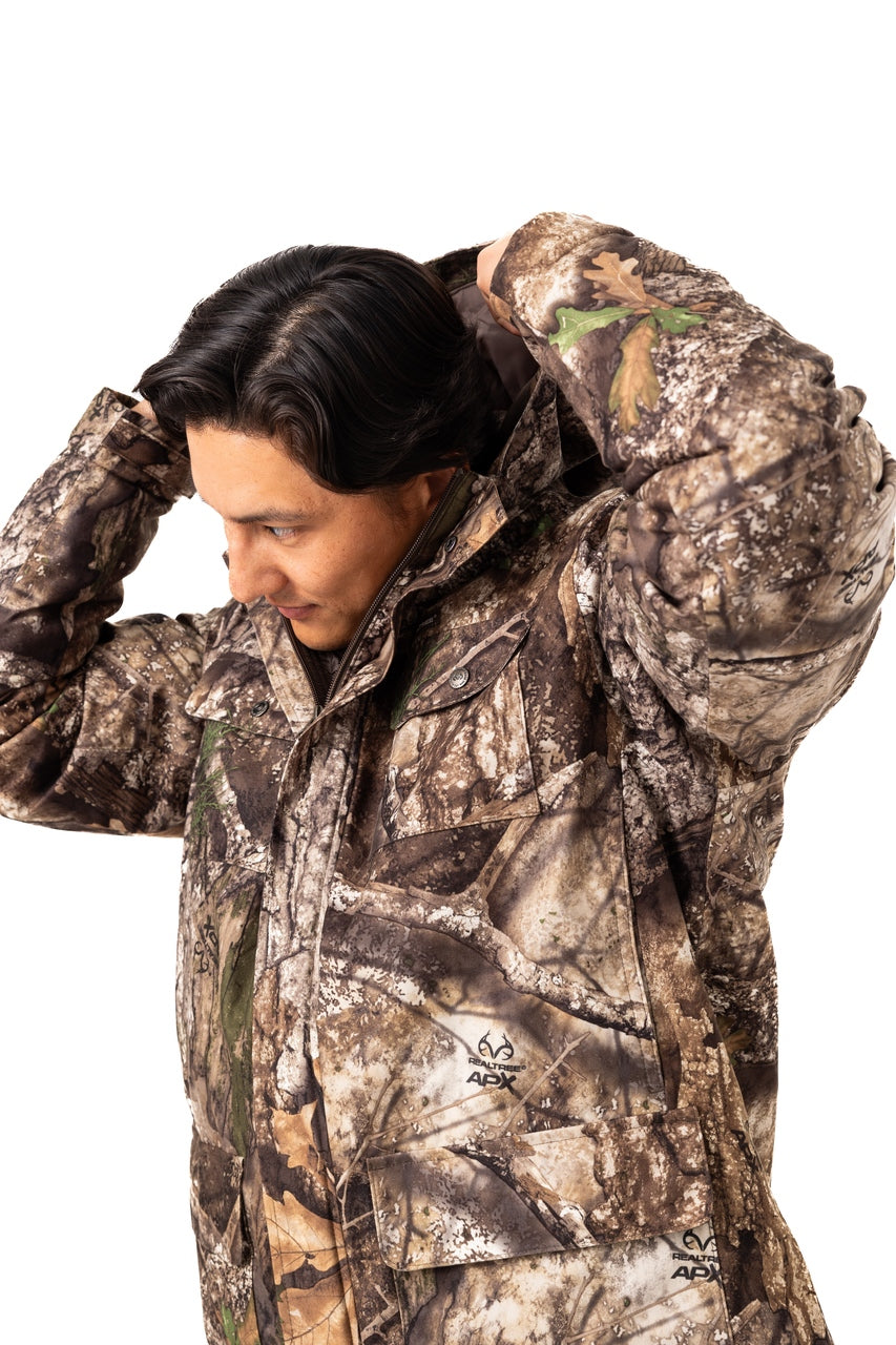 Realtree Big Game Water Resistant Insulated Hunting Parka - Realtree APX