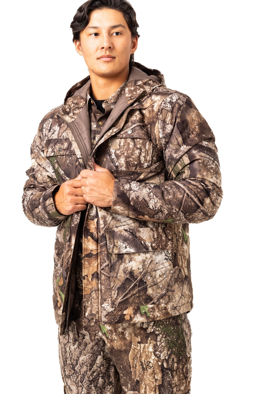 Realtree Big Game Water Resistant Insulated Hunting Parka - Realtree APX