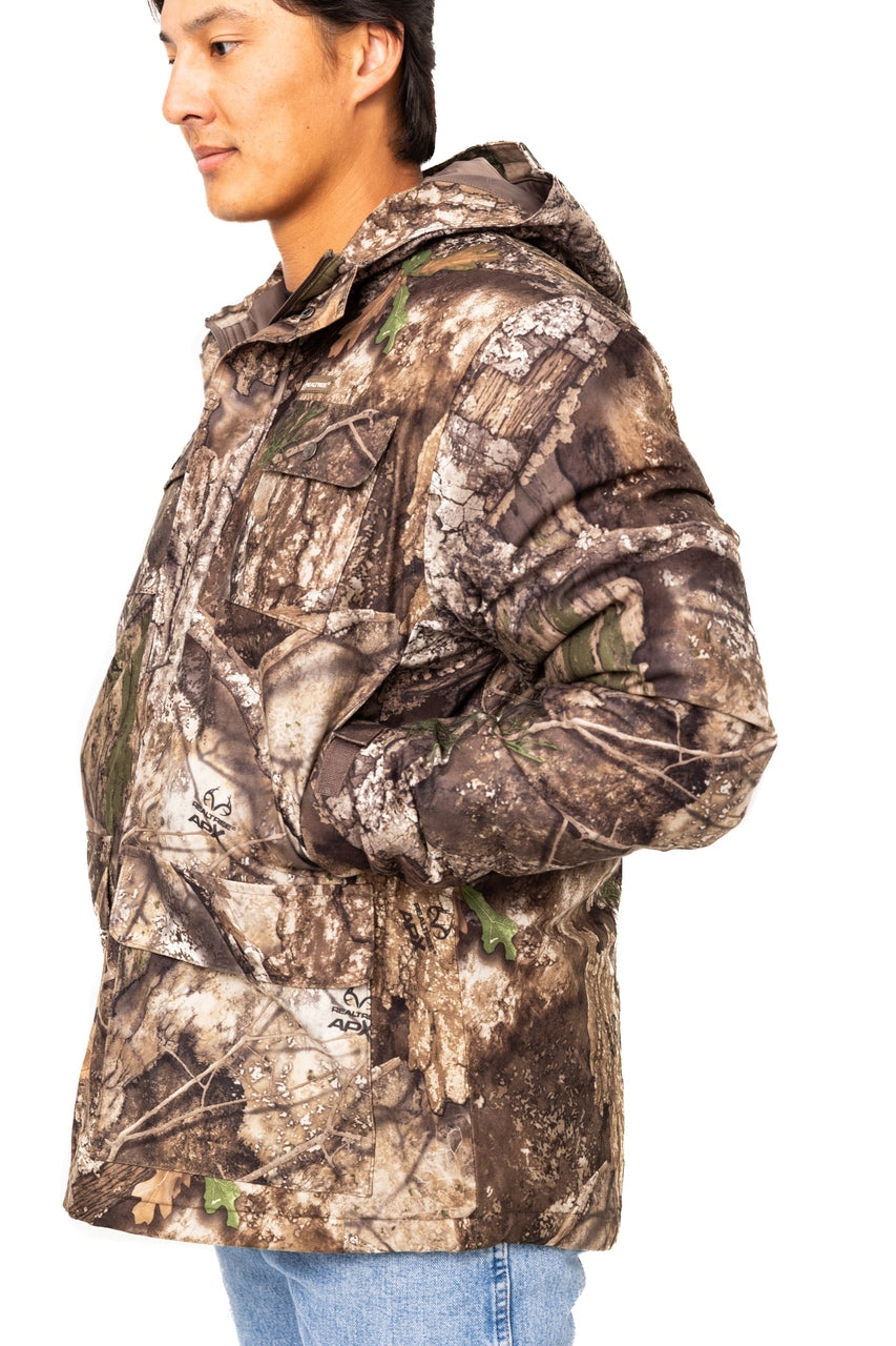 Realtree Big Game Water Resistant Insulated Hunting Parka - Realtree APX