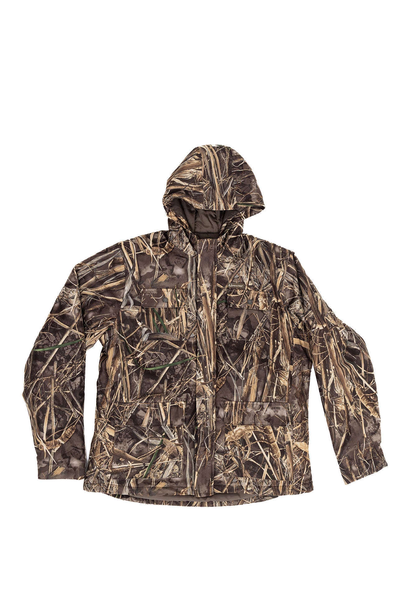 Realtree Waterfowl Water Resistant Insulated Hunting Parka - Realtree MAX-7