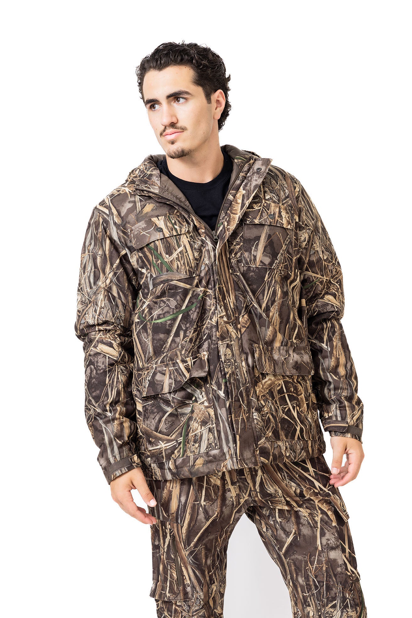 Realtree Waterfowl Water Resistant Insulated Hunting Parka - Realtree MAX-7
