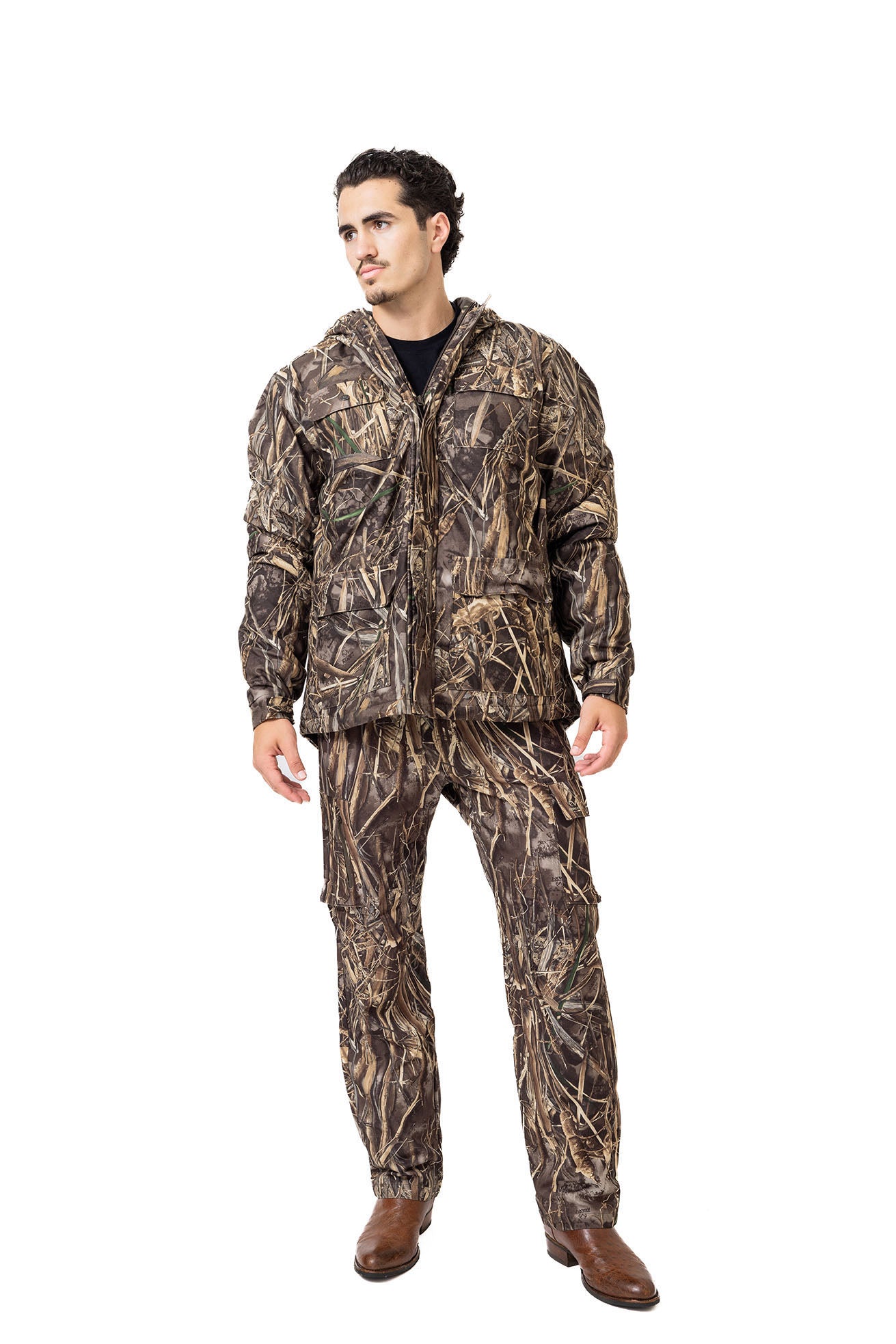 Realtree Waterfowl Water Resistant Insulated Hunting Parka - Realtree MAX-7