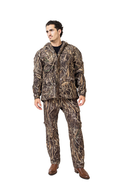 Realtree Waterfowl Water Resistant Insulated Hunting Parka - Realtree MAX-7