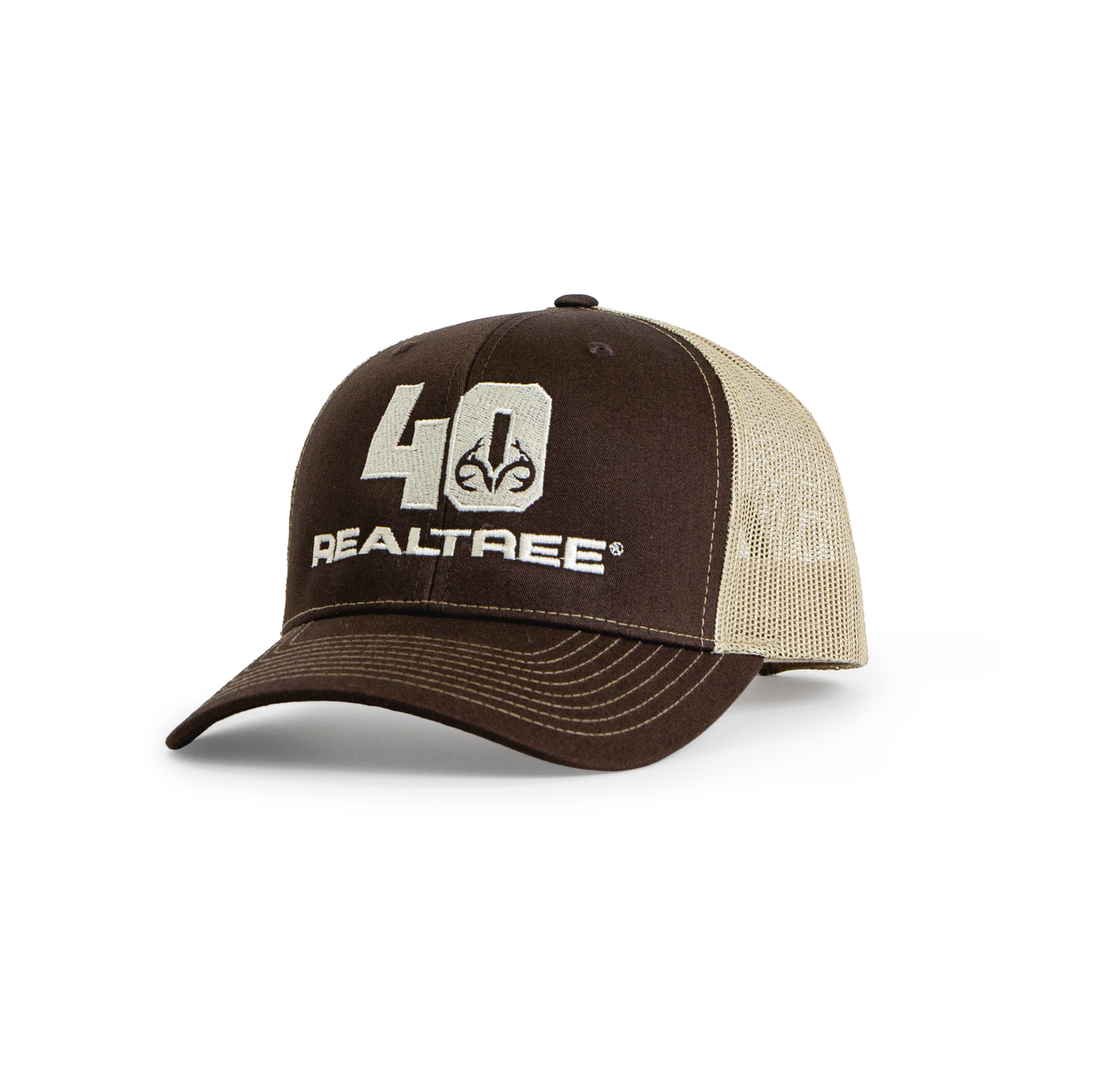 Realtree 40th Anniversary Brown Trucker Hat - Realtree
