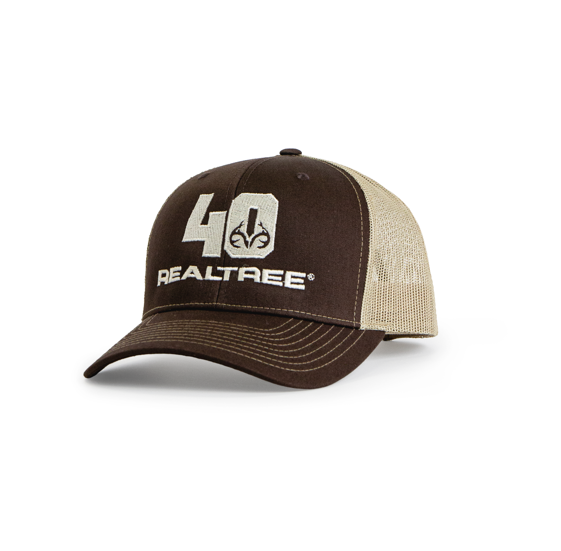 Realtree 40th Anniversary Brown Trucker Hat - Realtree