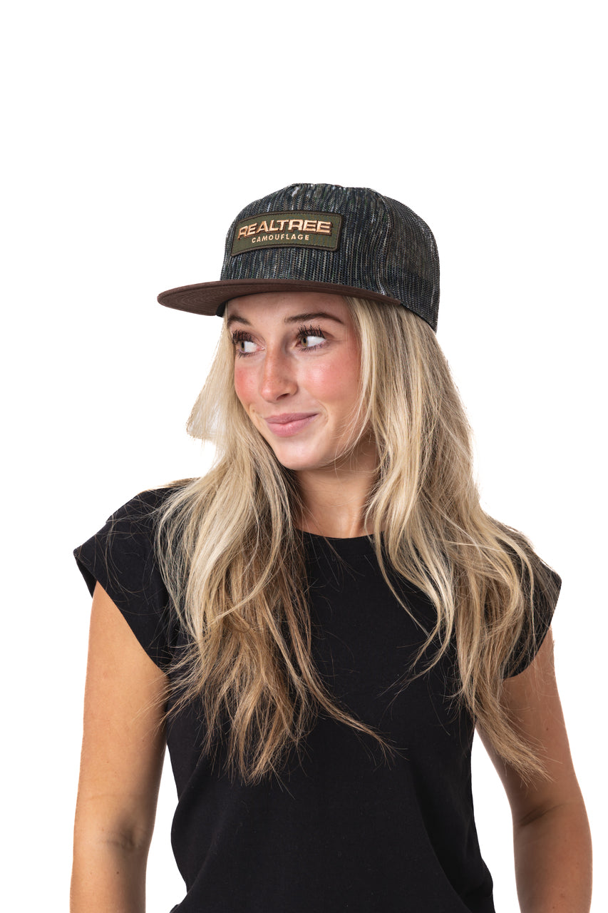 Realtree Center Stage Unisex Realtree Logo Mesh Camo Hat - Realtree Original