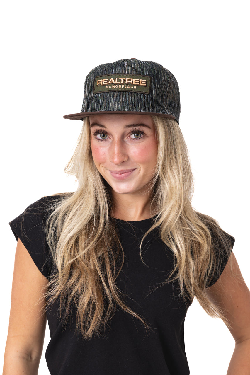 Realtree Center Stage Unisex Realtree Logo Mesh Camo Hat - Realtree Original