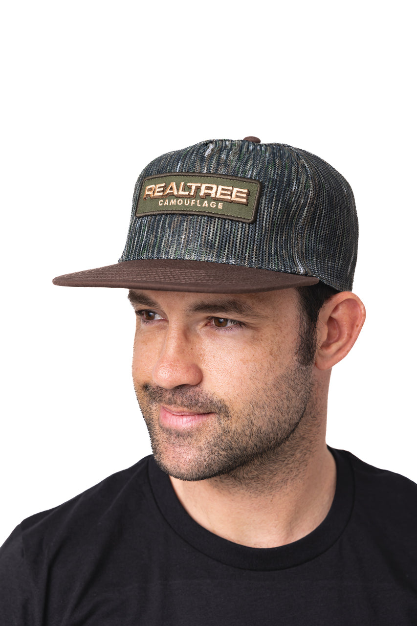 Realtree Center Stage Unisex Realtree Logo Mesh Camo Hat - Realtree Original