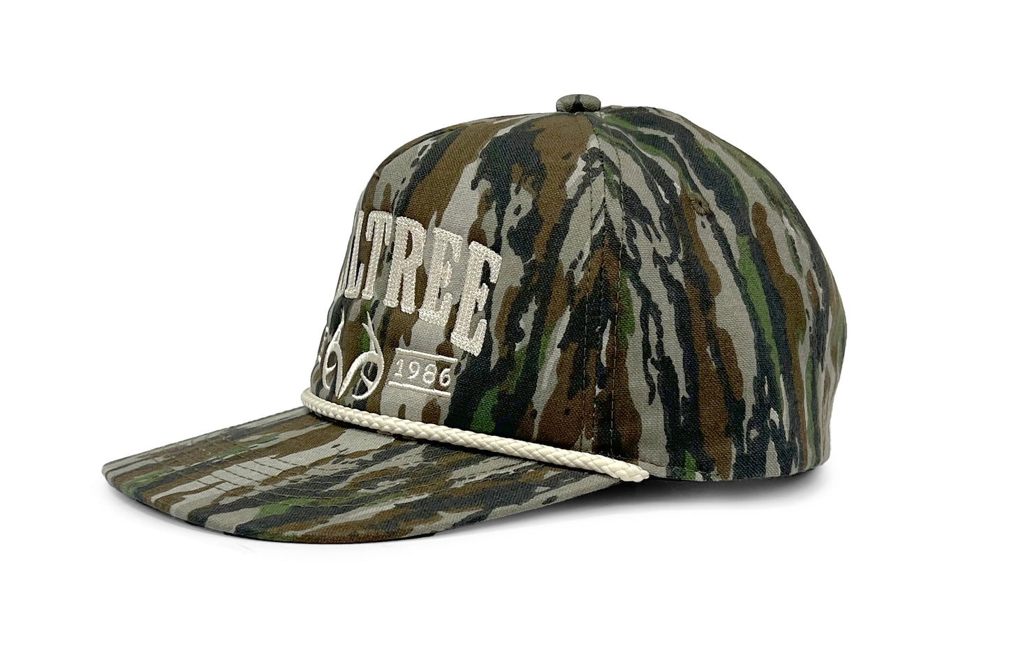 Realtree Unisex Original Chain Stitch Camo Rope Hat - Realtree Original