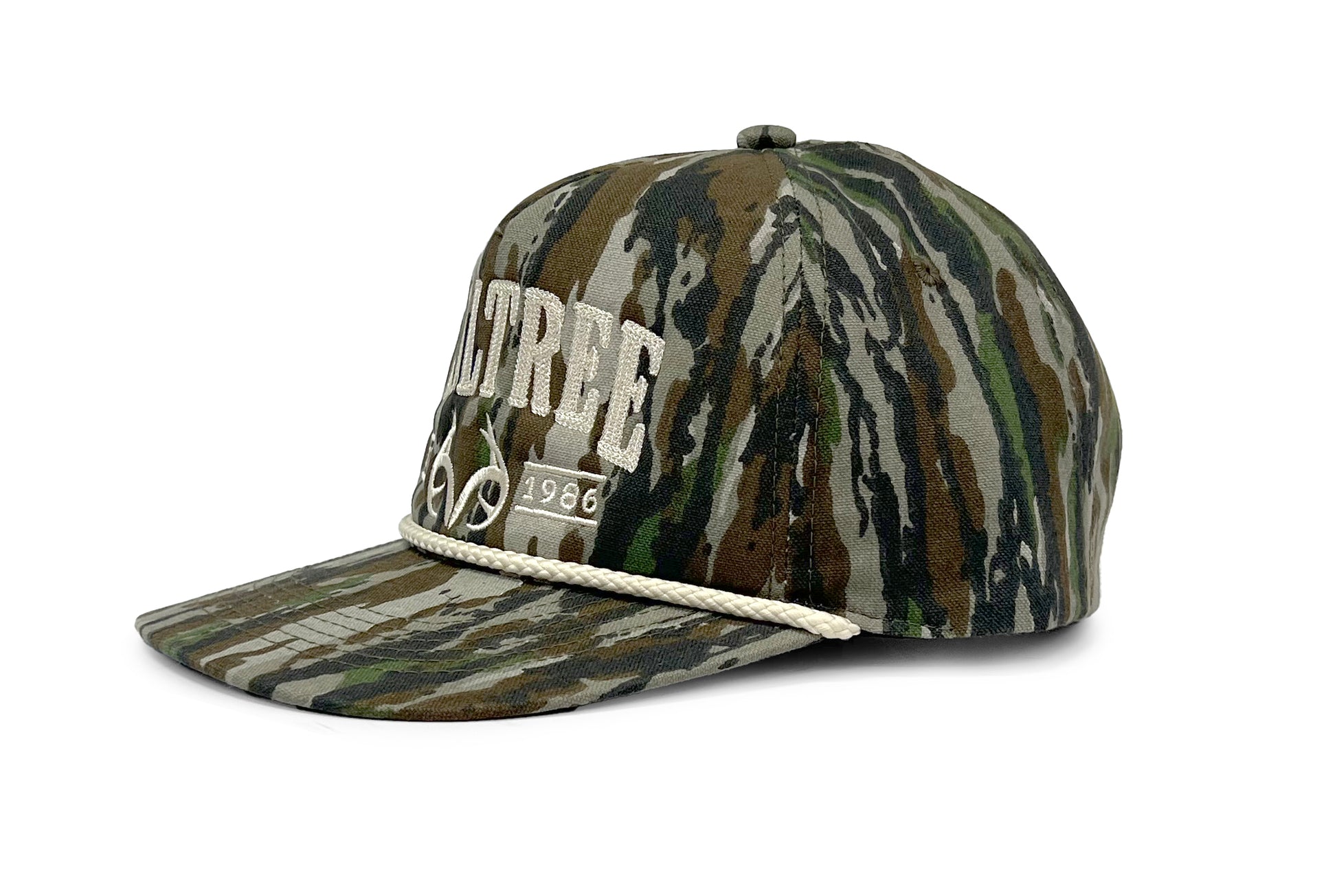 Realtree Unisex Original Chain Stitch Camo Rope Hat - Realtree Original