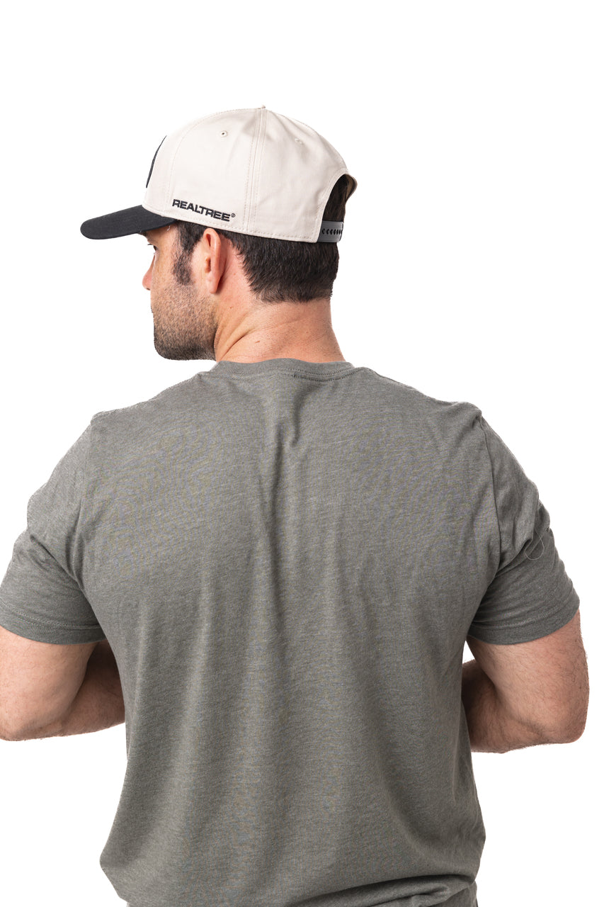 Realtree Center Stage Unisex Cream Realtree Antler Logo Hat - Realtree