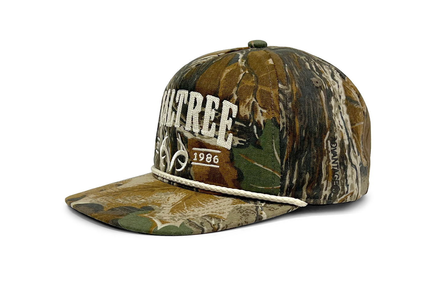 Realtree Unisex Chain Stitch Camo Rope Hat - Realtree Advantage Classic