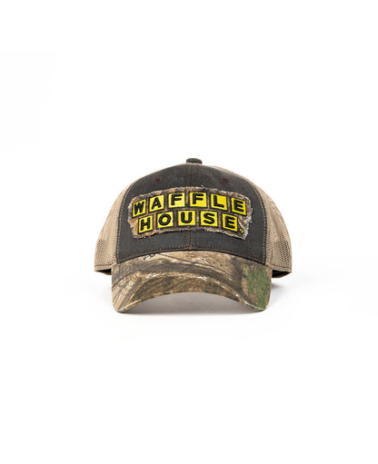 Realtree Waffle House Unisex Waxed Camo Hat - Realtree APX