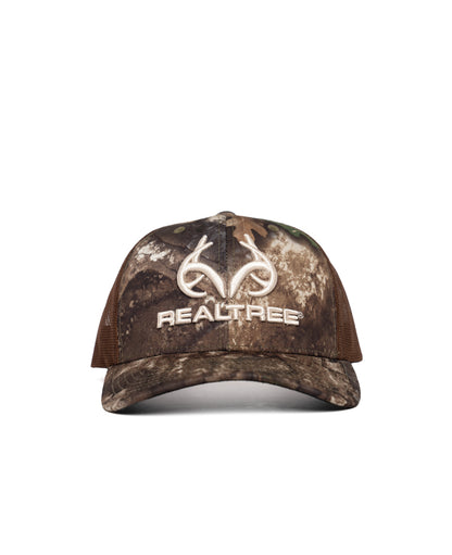 Realtree Unisex Mesh Back 212 Logo Camo Hat - Realtree APX