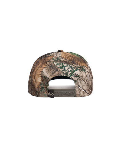 Realtree Unisex Embroidered  Logo 6 Panel Camo Hat - Realtree EDGE