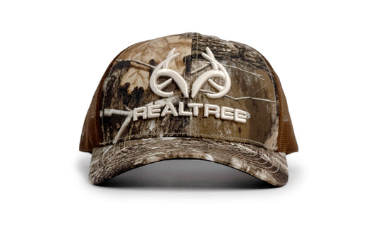 Realtree Unisex Mesh Back 212 Logo Camo Hat - Realtree EDGE