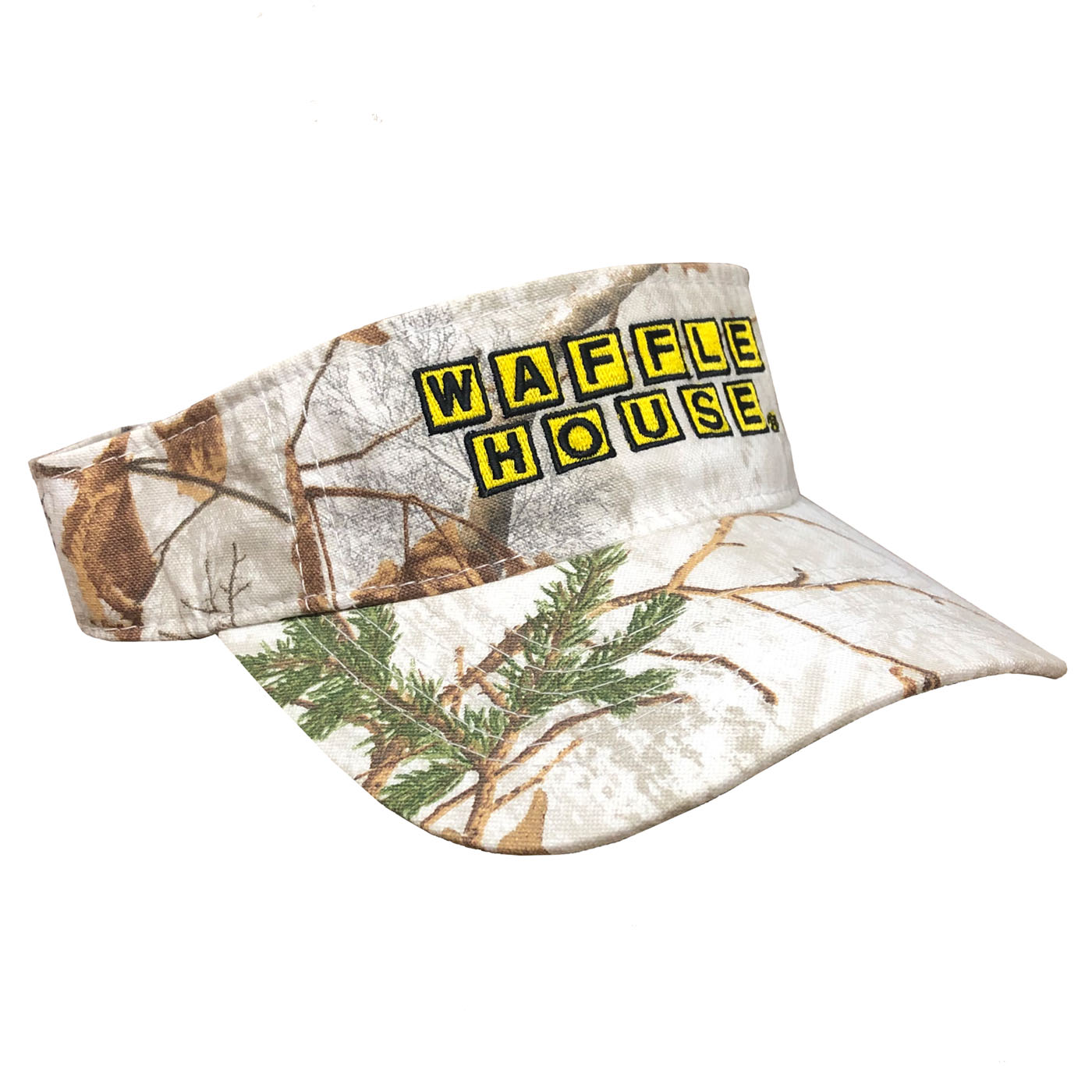 Realtree Waffle House Unisex Snow Camo Visor - Realtree XTRA