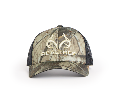 Realtree Unisex Mesh Back 212 Logo Camo Hat - Realtree Hardwoods
