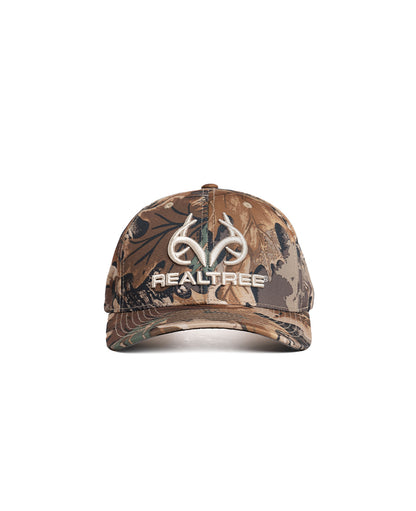 Realtree Unisex Embroidered  Logo 6 Panel Camo Hat - Realtree Advantage Classic